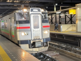桑園駅から札幌駅:鉄道乗車記録の写真