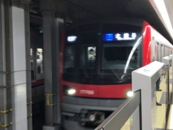 虎ノ門ヒルズ駅から日比谷駅の乗車記録(乗りつぶし)写真