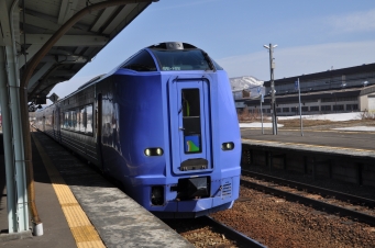 名寄駅から旭川駅の乗車記録(乗りつぶし)写真