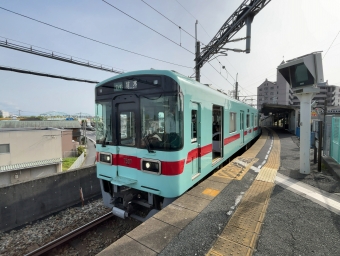 宮の陣駅から甘木駅:鉄道乗車記録の写真