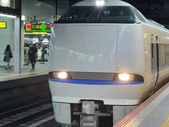 大阪駅から敦賀駅の乗車記録(乗りつぶし)写真