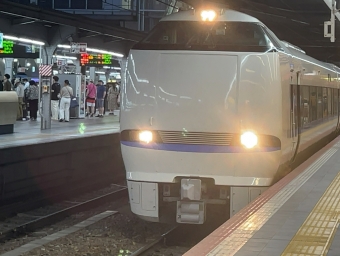 大阪駅から敦賀駅の乗車記録(乗りつぶし)写真