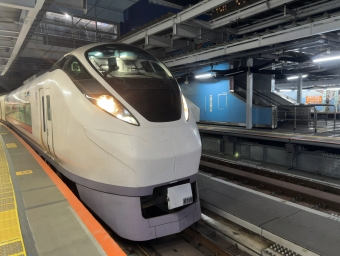 品川駅から水戸駅の乗車記録(乗りつぶし)写真