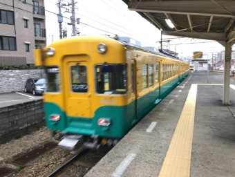 電鉄富山駅から南富山駅:鉄道乗車記録の写真