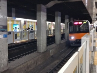 三軒茶屋駅から渋谷駅の乗車記録(乗りつぶし)写真