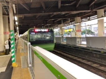 渋谷駅から浜松町駅の乗車記録(乗りつぶし)写真