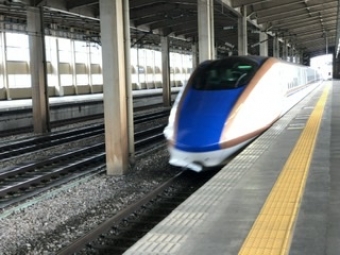 浦佐駅から新潟駅の乗車記録(乗りつぶし)写真