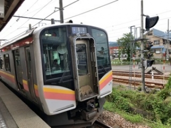 越後湯沢駅から六日町駅の乗車記録(乗りつぶし)写真
