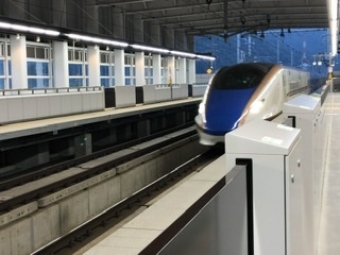飯山駅から富山駅:鉄道乗車記録の写真