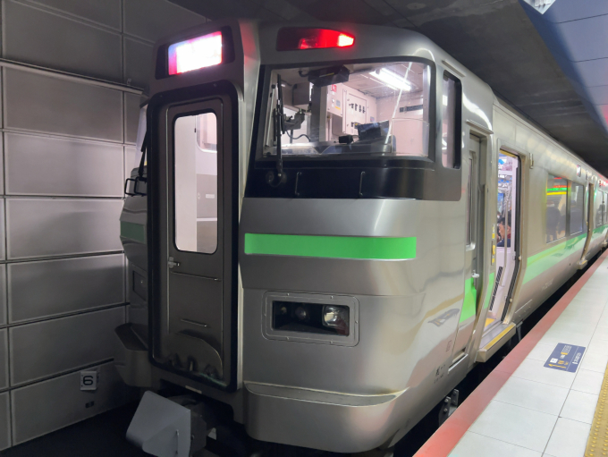 新千歳空港駅から札幌駅(2025年03月24日) 鉄道乗車記録(鉄レコ・乗り