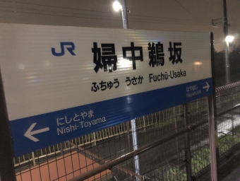 婦中鵜坂駅から富山駅:鉄道乗車記録の写真