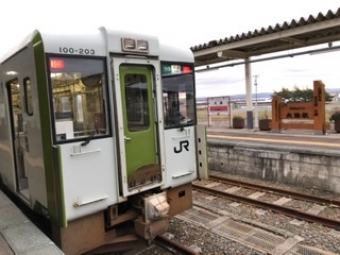 野辺地駅から大湊駅:鉄道乗車記録の写真