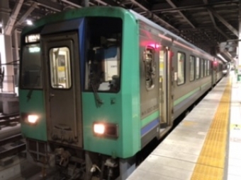 富山駅から婦中鵜坂駅の乗車記録(乗りつぶし)写真