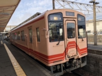 恵那駅から明智駅の乗車記録(乗りつぶし)写真