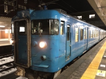石動駅から金沢駅の乗車記録(乗りつぶし)写真