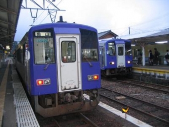 伊賀上野駅から柘植駅の乗車記録(乗りつぶし)写真