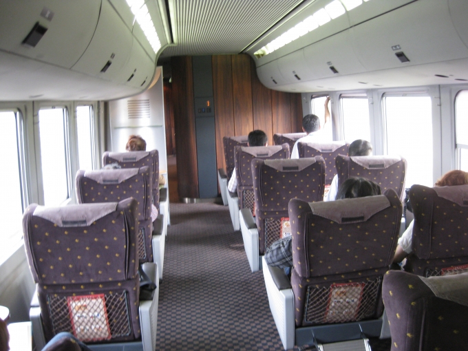 鉄道乗車記録の写真:車内設備、様子(6)     