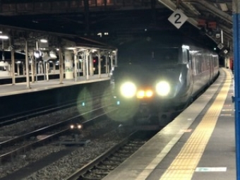 鳥栖駅から長崎駅の乗車記録(乗りつぶし)写真