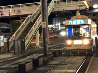 長崎駅前停留場から崇福寺停留場:鉄道乗車記録の写真