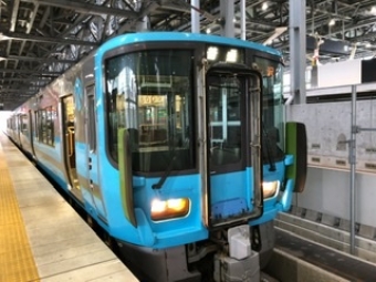 富山駅から石動駅の乗車記録(乗りつぶし)写真