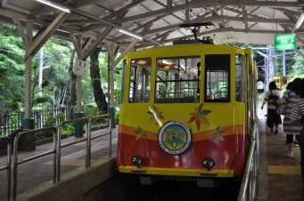 清滝駅から高尾山駅:鉄道乗車記録の写真