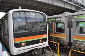 拝島駅から八王子駅:鉄道乗車記録の写真