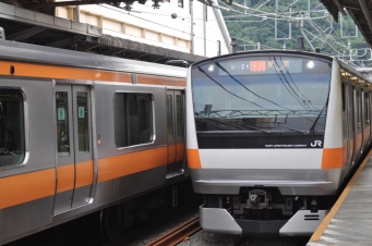 高尾駅から立川駅の乗車記録(乗りつぶし)写真