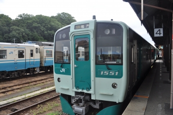 徳島駅から鳴門駅の乗車記録(乗りつぶし)写真