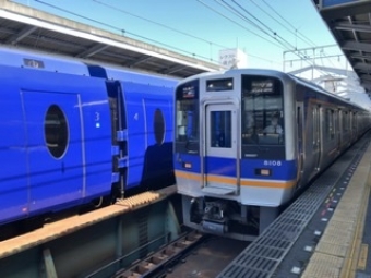 新今宮駅から羽衣駅:鉄道乗車記録の写真