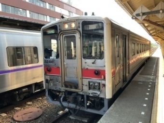 釧路駅から東釧路駅の乗車記録(乗りつぶし)写真