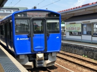 追分駅から秋田駅:鉄道乗車記録の写真