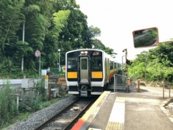 常陸津田駅から上菅谷駅:鉄道乗車記録の写真