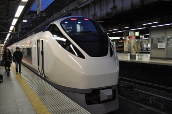 柏駅から上野駅:鉄道乗車記録の写真