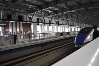 新高岡駅から長野駅の乗車記録(乗りつぶし)写真