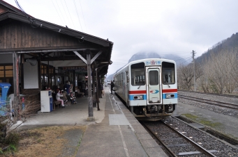 鳥取駅から若桜駅:鉄道乗車記録の写真