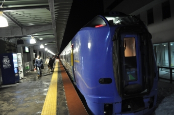 岩見沢駅から稚内駅の乗車記録(乗りつぶし)写真