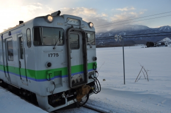 布部駅から滝川駅の乗車記録(乗りつぶし)写真