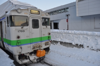 夕張駅から新夕張駅:鉄道乗車記録の写真