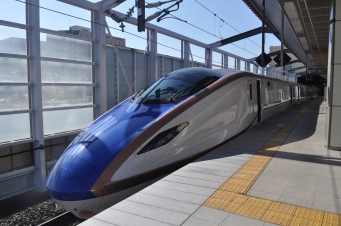 長野駅から高崎駅の乗車記録(乗りつぶし)写真