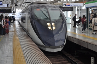 日暮里駅から成田空港駅の乗車記録(乗りつぶし)写真