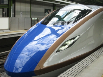 佐久平駅から軽井沢駅の乗車記録(乗りつぶし)写真