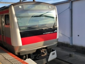 南船橋駅から東京駅の乗車記録(乗りつぶし)写真