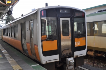 米沢駅から坂町駅:鉄道乗車記録の写真