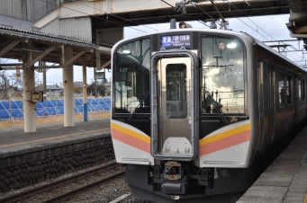 坂町駅から新発田駅:鉄道乗車記録の写真