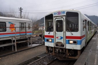 若桜駅から鳥取駅:鉄道乗車記録の写真