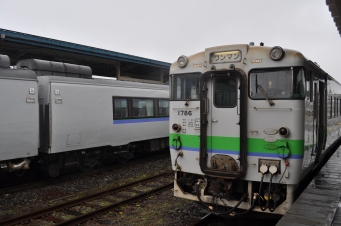 長万部駅から東室蘭駅:鉄道乗車記録の写真