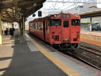 徳山駅から岩国駅の乗車記録(乗りつぶし)写真
