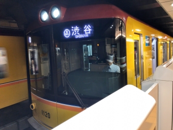浅草駅から上野駅の乗車記録(乗りつぶし)写真