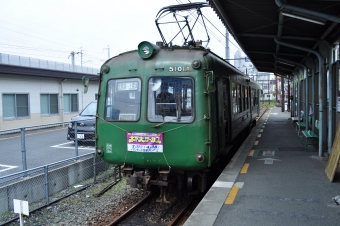 上熊本駅から北熊本駅:鉄道乗車記録の写真