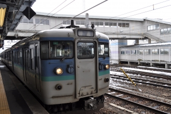松本駅から長野駅:鉄道乗車記録の写真